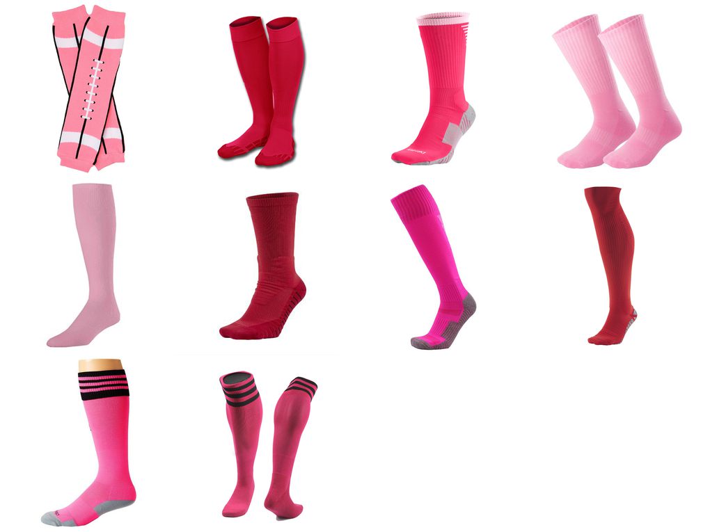 football socks pink